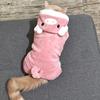 Coral Fleece Cosplay Costume For Pet  Clothing For Small Dogs Puppy Cats Clothes Chihuahua Yorkshire Costume Coat