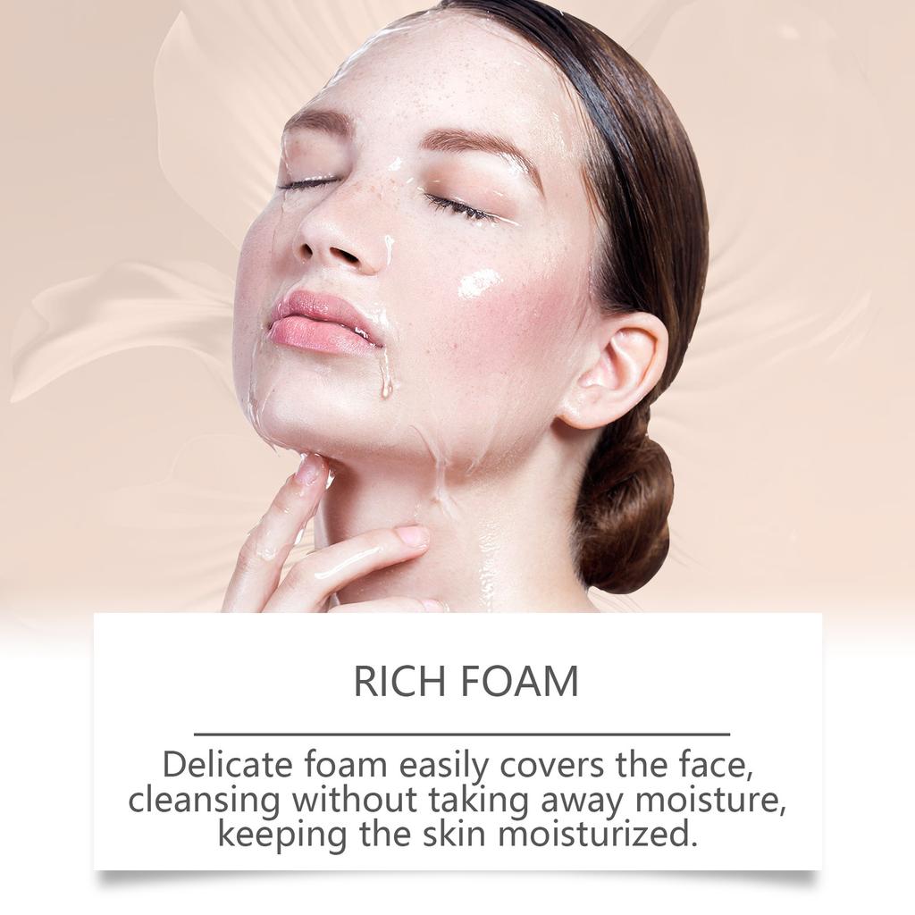 Face Exfoliating Gel Deep Cleansing Pores Gentle Exfoliating Peeling Oil Control Moisturizing Smoothing Soften Facial Cleanser