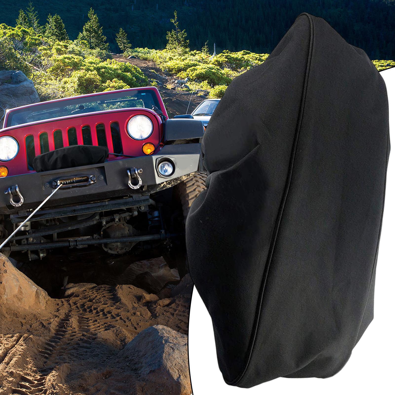 

ATV Winch Cover Dustproof UV Resistant Guard Heavy Duty Towing Winch Covers For Towing Trailer 8500-17500 Lbs ATV Boat Indoor China Mainland