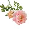 Artificial Peony Flower Realistic Faux Silk Flower with 1 Bloom And 1 Bud for Vase DIY Bouquet Wedding Party Centerpiece Photography Props
