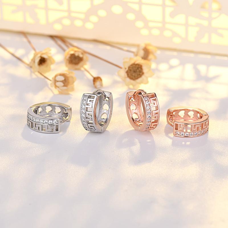 Lindon Damen-Ohrringe aus Zirkon-Kupferlegierung – Ohrringe mit Anhänger für Hochzeit, Party, Geschenk