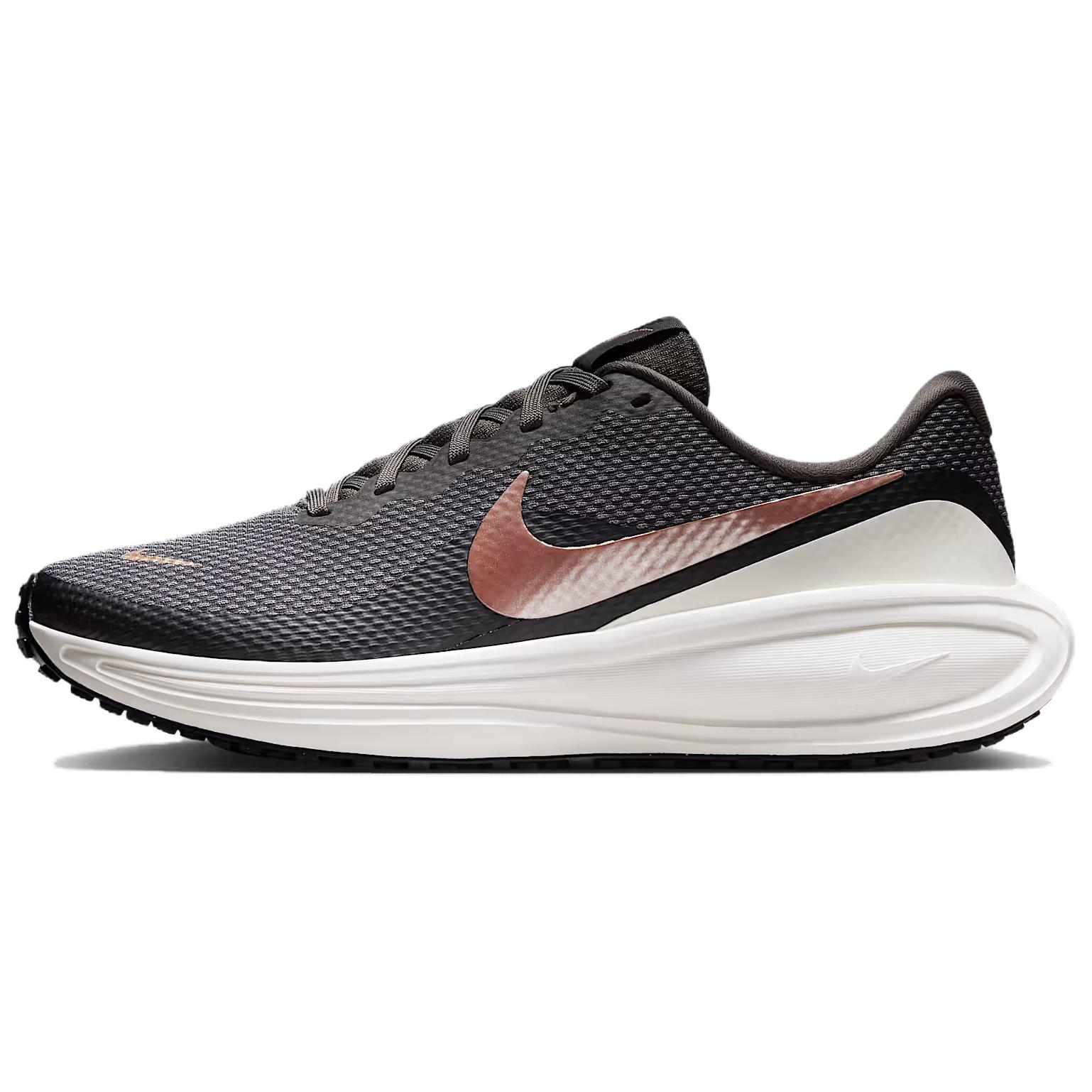 

Nike Revolution 8 Medium Ash Black Sail Metallic Red Bronze Women s 38.5