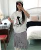 HUG YOUR SKIN X Lucy Loose Tee (White)
