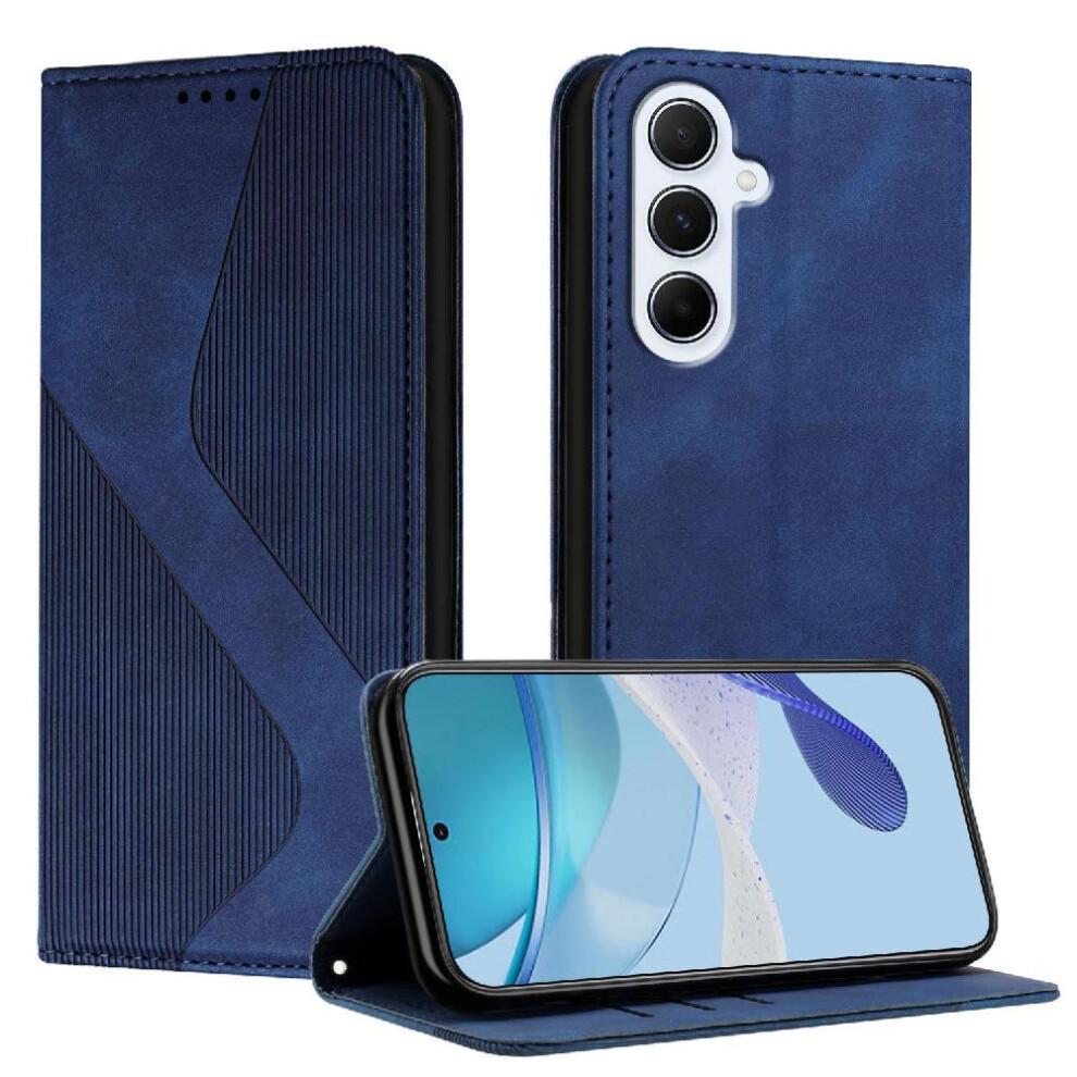 (Blue) Case for Samsung Galaxy A36 5g Card Slots Holder Folio Flip Pu Leather Magnetic Wallet Kickstand
