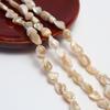 Seawater Shell Beads Natural Seawater Shell Irregular Beads 9x12mm For Jewelry Making DIY Necklace Bracelet Earrings Accessory Length 38cm
