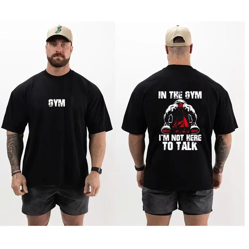 

2023 Summer Gym Men s T-Shirt Thavage Muscular Men CBUM Cotton Gym T Shirt CBUM Fitness Joggers Pure Cotton Shirt CBUM Tshirt S