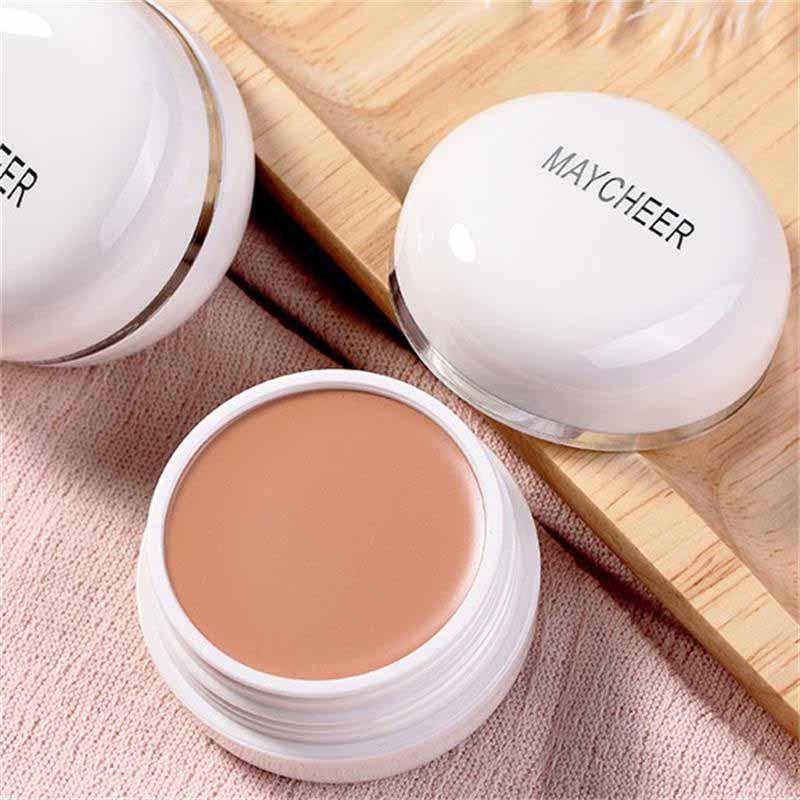 1Pc Multifunction Long Lasting Concealer Foundation Cream  Deep Complexion Dark Circles Acne Marks Cover Spots Moisturize Face Makeup