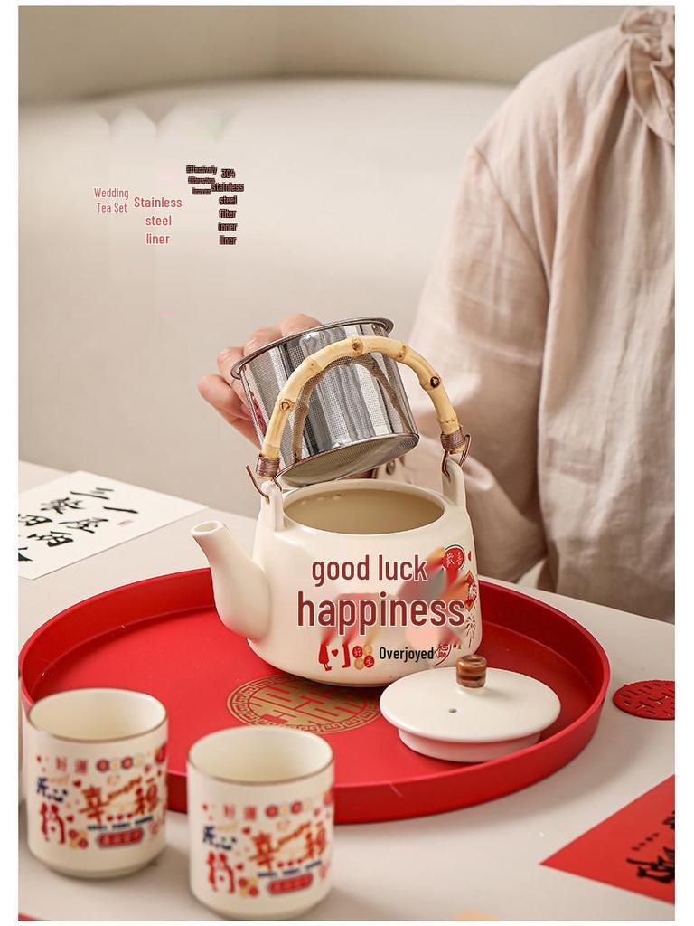 Practical Tea Set Gift Box: Ideal for Brides, Friends, Besties, Weddings, Engagements, Sisters, and Party Favors