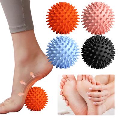 Spiky Massage Ball Spiked Massager Roller High Density Foot Massager Ball Trigger Point Massager Ball for Plantar Fasciitis
