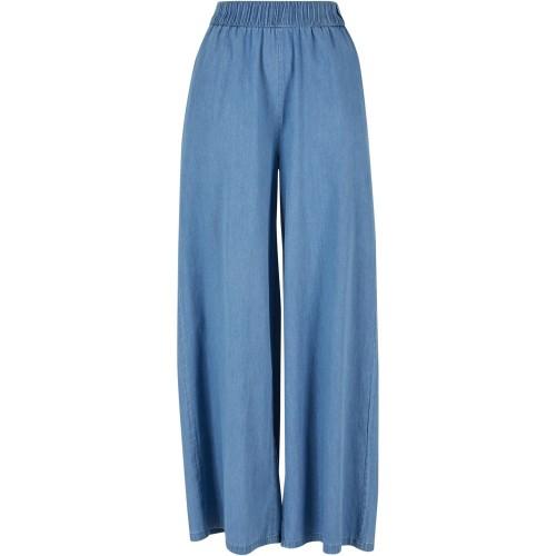 Urban Classics Womens/Ladies Denim Wide Leg Trousers