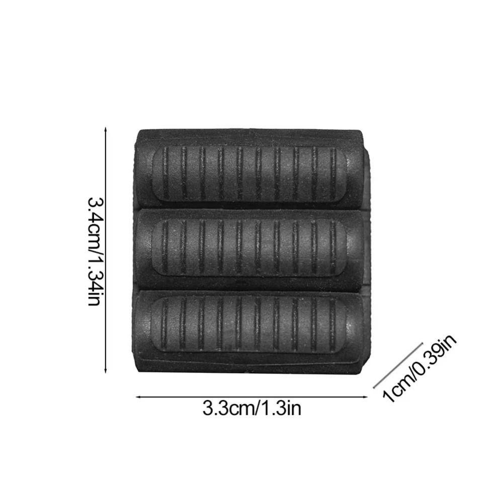 Drill Add-on Quick Change Bits Holders Self-adhesive Curved Bit Storage Clip Rubber Three Round Holes Driver Bits Side Holder