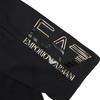 Emporio Armani SS23 Logo Print Elastic Waist Straight Casual Shorts Men shorts Black 3RPS57-PJLSZ-0208