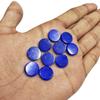 Natural Lapis Lazuli Round Cabochon Gemstone | Deep Blue Loose Stone for Jewelry Making