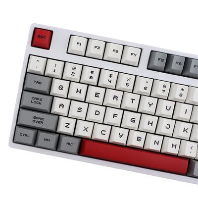 PBT Keycaps XDA Profile 108 Keys Dye-Sublimation Mechanical Keyboard Keycaps Anime Cherry MX Switch Pixel Word Theme Mechanical Keyboard