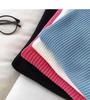 Women's Round Neck Slim-Fit Knitted Pullover: Short Sleeve, Straight Shoulders, Niche Design, Figure-Flattering