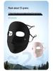 Women's UV Protection Full Face Mask - Summer Ice Silk Sunshade for Cycling and Driving
