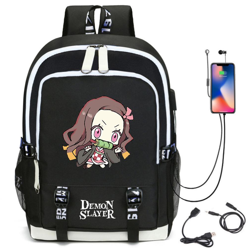 Anime Peripheral Student Large Capacity Backpack Fashion Backpack Computer Bag Oxford Cloth Backpack
