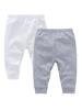 Pure Cotton Newborn Crawling Pants Set – Two-Piece Base Layer for Boys and Girls