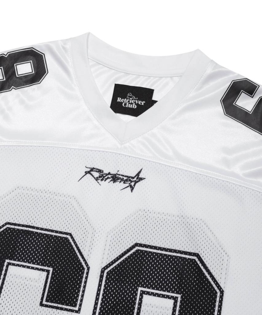 RETRIEVER CLUB 68 Long Football Jersey [White]