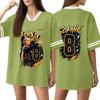 Women's Short Sleeve Letter Print Casual T-Shirt for Everyday Wear