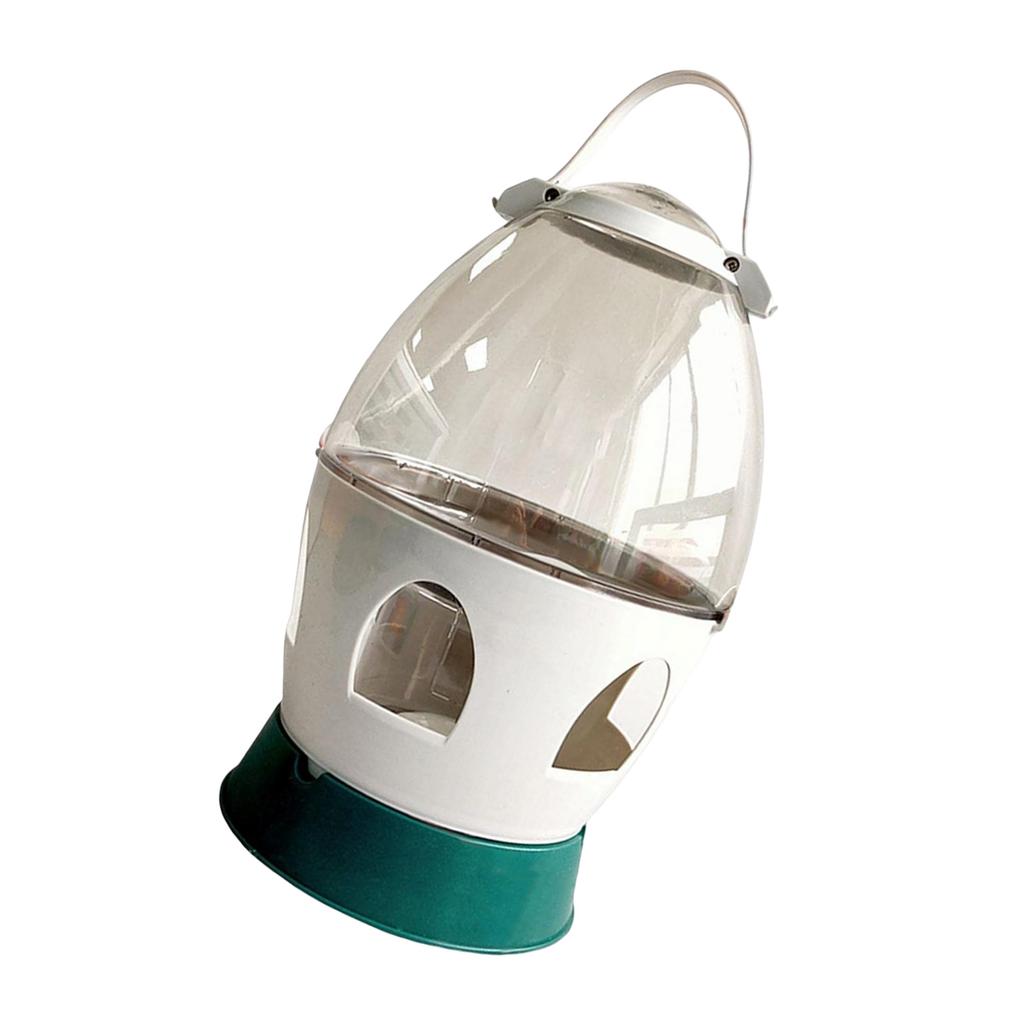 Komfortabler Tauben-Wasserspender Tränke Erhöhtes Basisdesign 2L Klare Sichtbare Wasserstandstränke für Vogel Huhn