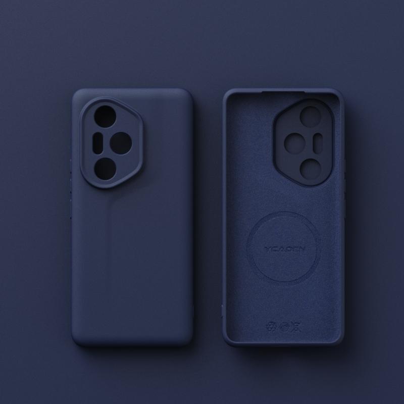 For Wireless Charge Magsafe Soft Liquid Silicone Phone Case For Huawei Honor 300 200 Pro 90 70 50 Magnetic Slim Protection Cover