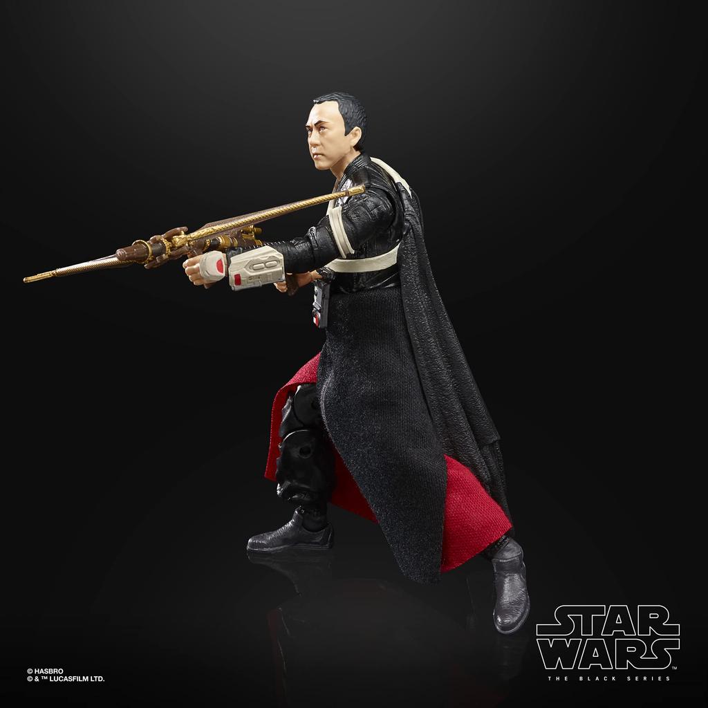 Star Wars The Black Series Rogue One Chirrut Figure Star Wars The Black Series Chirrut Rogue One A Story Collectible Action Figure Îmwe Îmwe (Used)