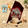Manchester Football Print Beach Towel, Versatile Lightweight Absorbent Beach Towel for Pool Surf Yoga Bathroom, Perfect Birthday Holiday Gift