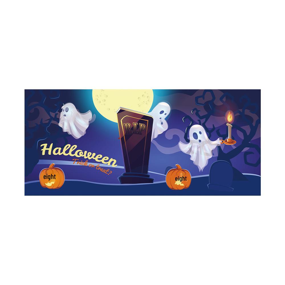 Halloween & Christmas Garage Banner Decorations