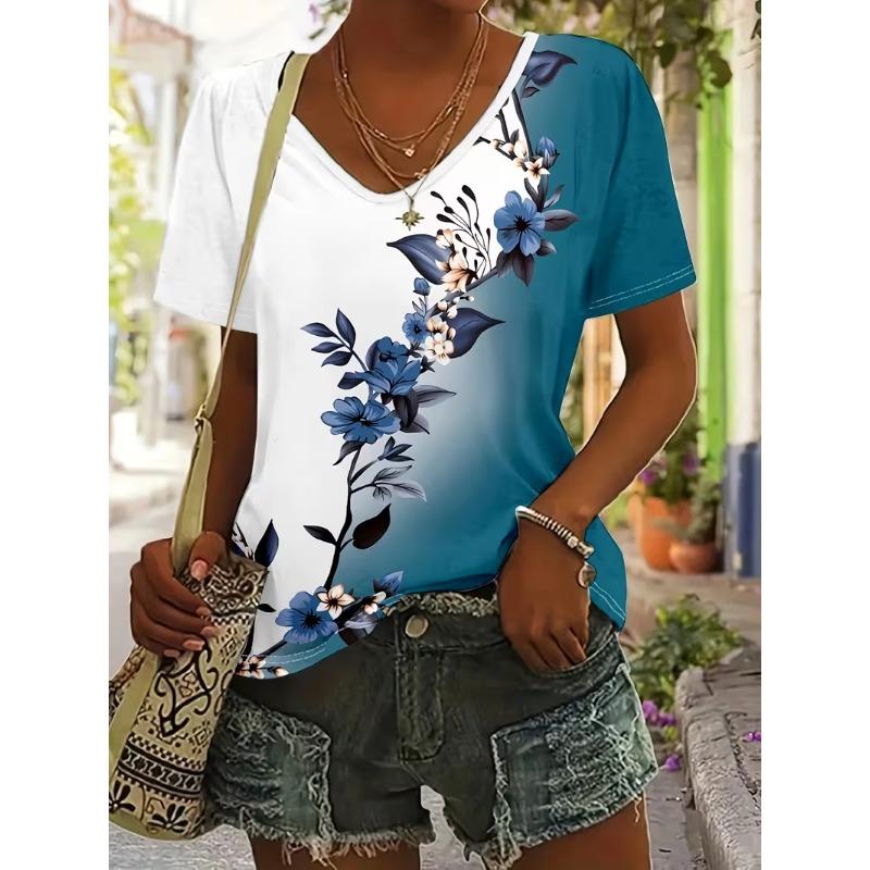 3D printed women’s T-shirt V-neck S