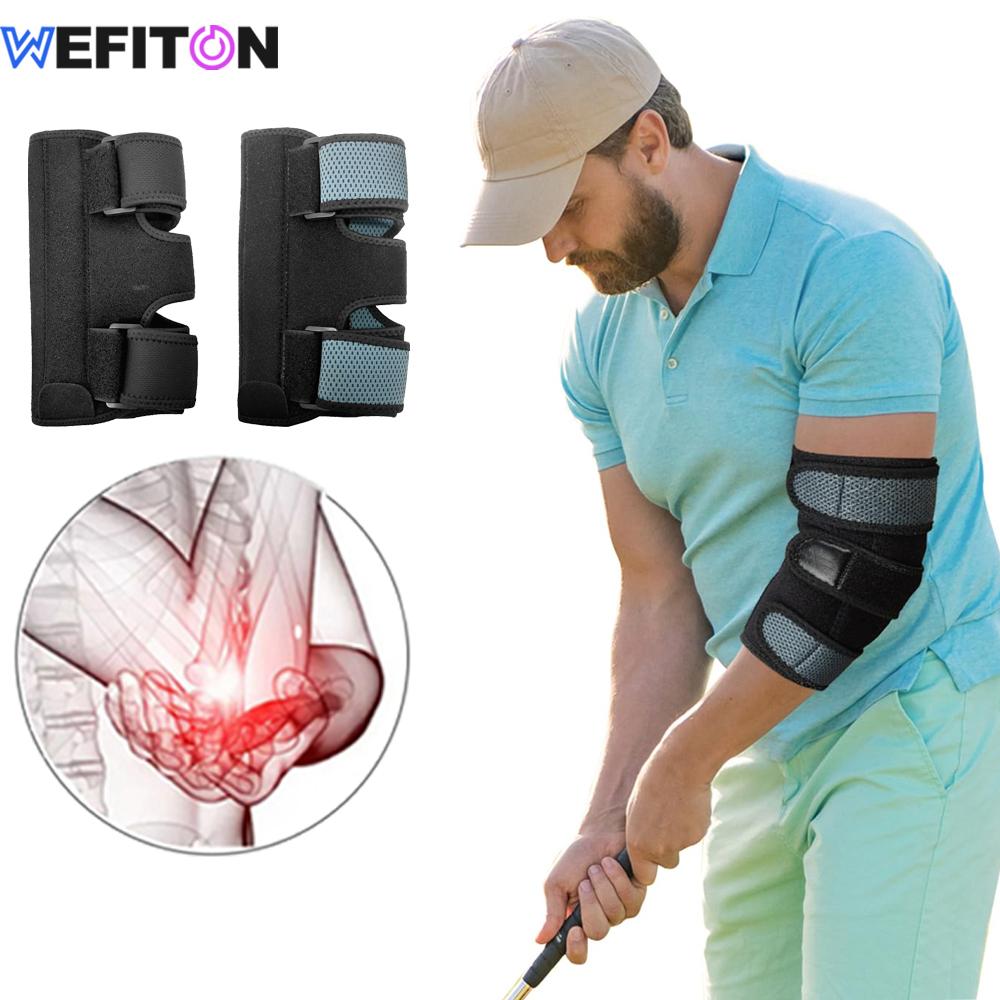 Adjustable Elbow Brace For Tennis Pain - Ulnar Nerve Support With Splint - Cubital Tunnel Relief For Men Women