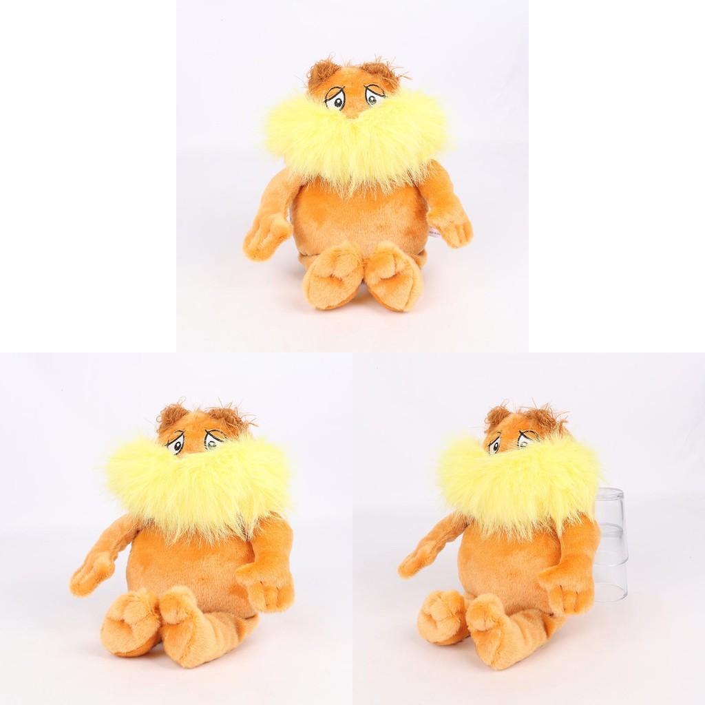 Dr Seuss The Lorax Plush Toy Stuffed Doll Cartoon Decoration Kids Gift 33cm