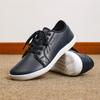Fashion Men Sneakers All-match Casual Shoes Men Flats Lace-Up Lightweight Leather Breathable Shoe Mens Blue Sports Tenis Shoes
