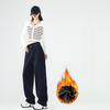 Baggy Casual Women Pants Cozy Simple Joggers Sporty Wide Leg Trousers All-match High Waist Fashion Female Basic Pants
