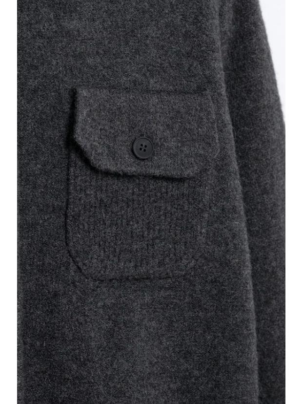 TAOP&ZA Early Spring Women's Knit Short Jacket with Turn-Down Collar and Pocket Details