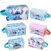 MINISO Kawaii Neu Stitch Anime Kosmetiktasche Lilo & Stitch Cartoon Große Kapazität Make-up Tasche Mädchen Frau Tragbare Handtasche Geschenke