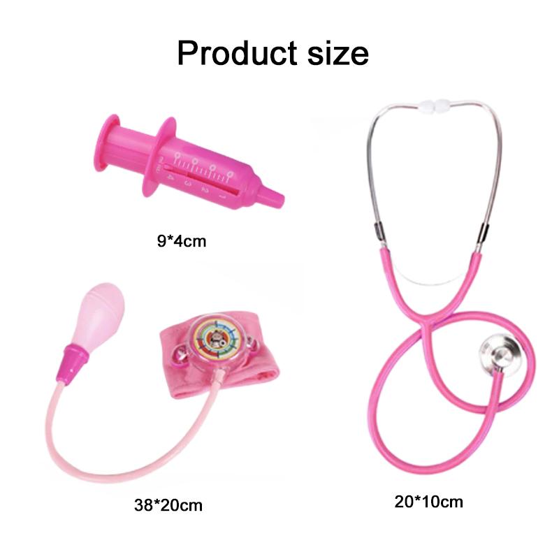 Children Nurse Role-playing Kit Festival Halloween Party Dress Up Family Gathering Cosplay Costumes Holiday Decorations TMZ