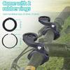 Set de 4 inele de etanșare pentru montare frontală pentru ghidoane de bicicletă Garmin