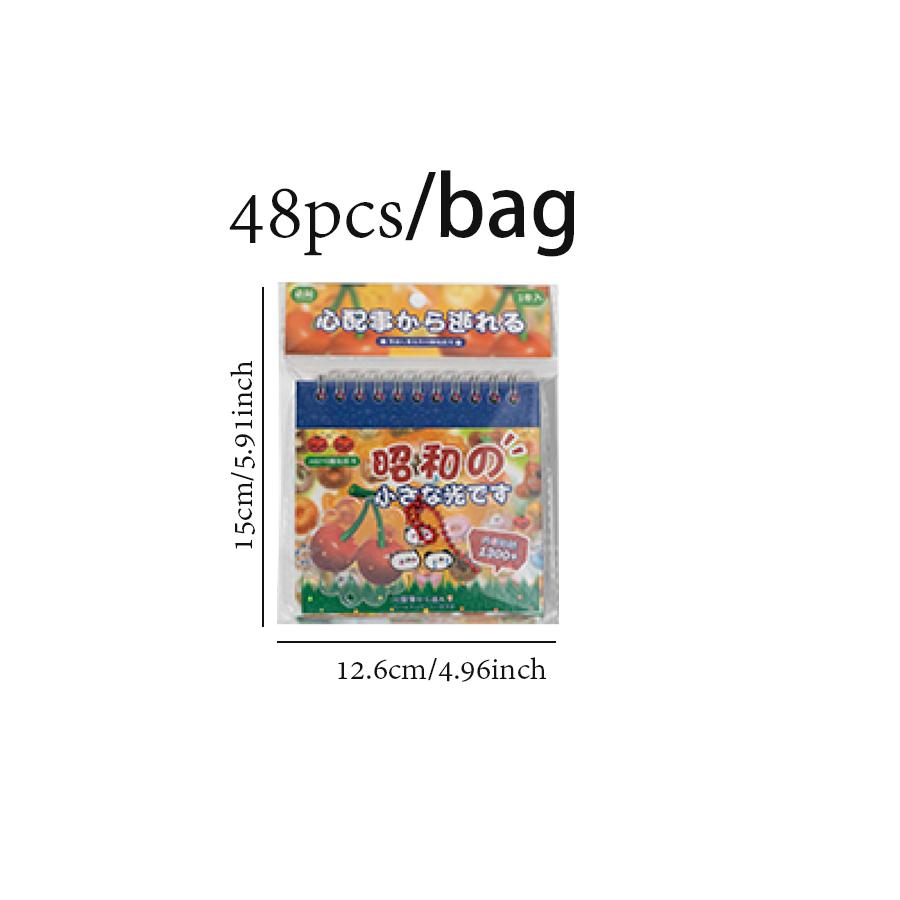 48 Stück/Beutel Flash Sand Cut Film Aufkleberbuch Kreatives DIY Handbuch Material Dekoration Handyhülle Journal Scrapbook Kalenda