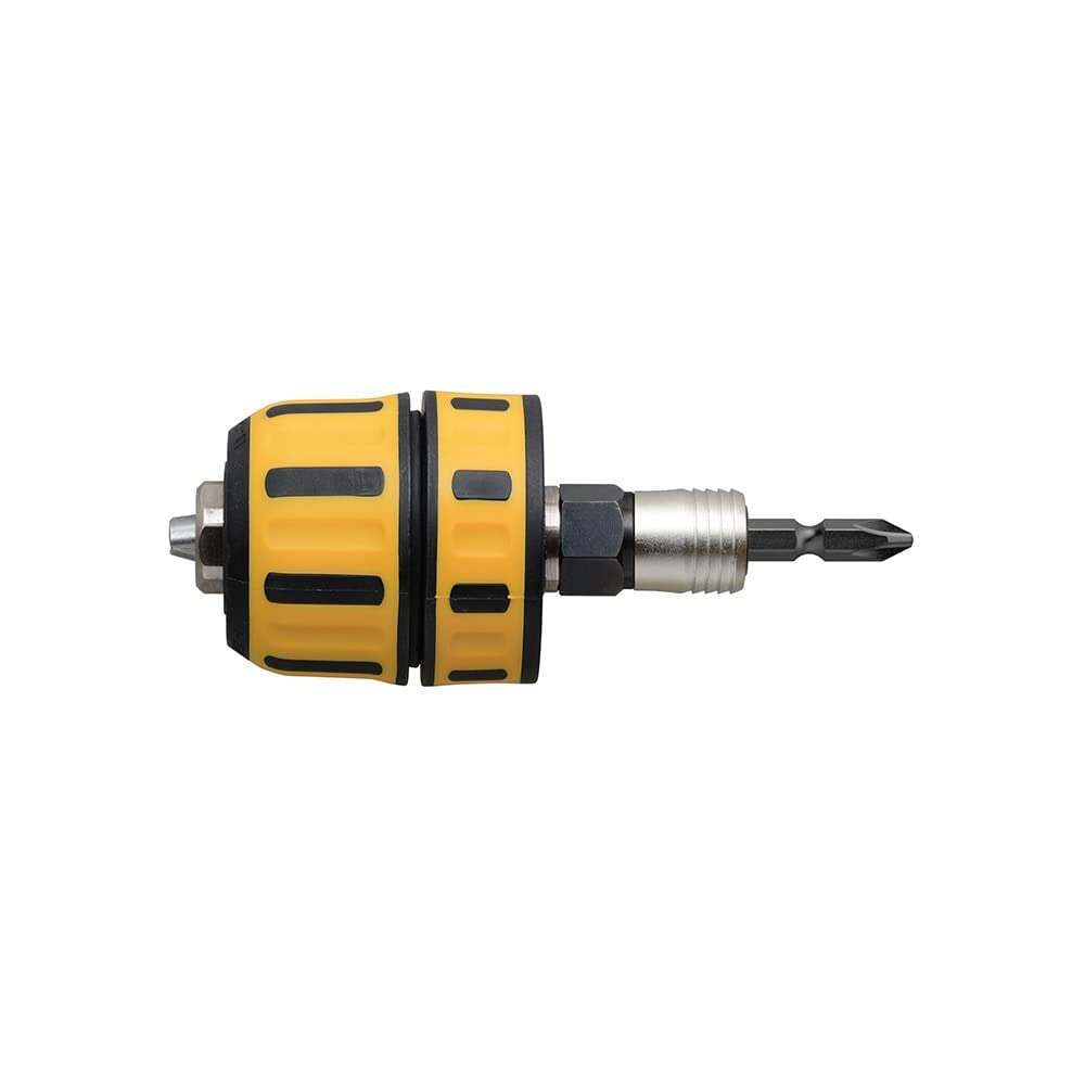 ANEX AKL-190E Drill Chuck, Keyless, Interchangeable Bits, Rubber Grip, 1-10mm