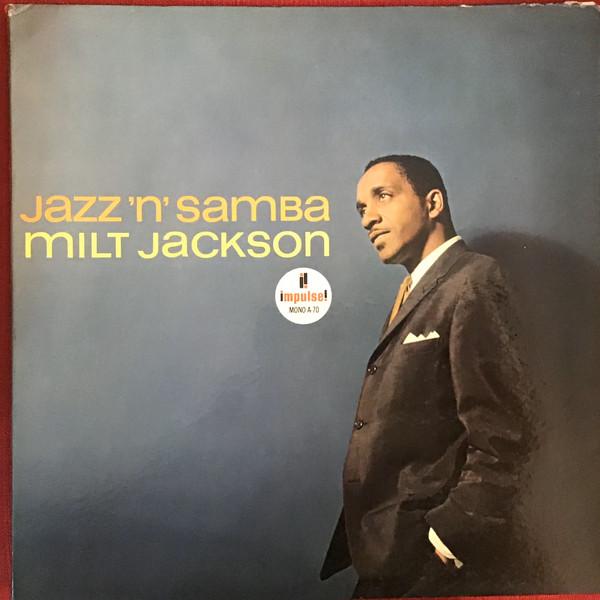 

LP Record MILT JACKSON Jazz N Samba A70 Impulse 1965 US Jazz Used