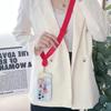 Detachable Adjustable Strap Crossbody Patch Phone Lanyard For Phone Flat Nylon Patch Necklace Clip Snap Hanging Cord Rope