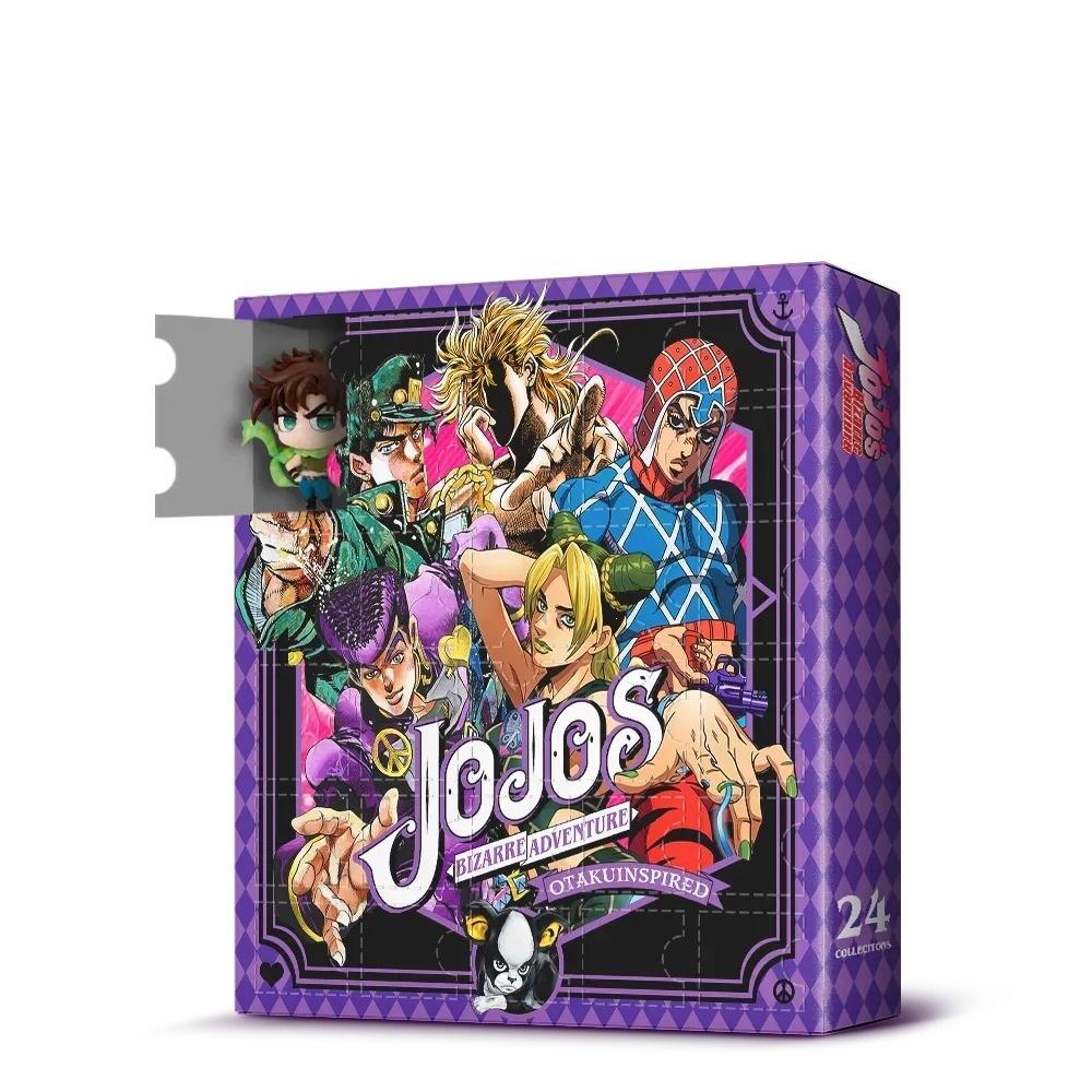 JOJO's Bizarre Adventure Adventskalender 2026 Anime Blind Box Weihnachts-Countdown-Kalender 24-Tage Geschenk