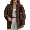 Women's Suede Casual Blazer - Autumn/Winter 2025 Hot Trend