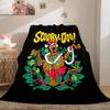 Halloween fantasy comedy adventure cartoon movie Scooby-Doo blanket soft home furnishing nap decoration four seasons warm Sherpa blanket U14