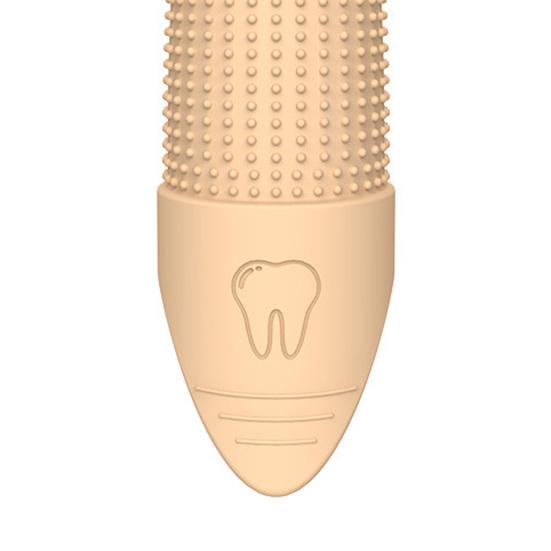 Finger Pet Toothbrush Silicone Finger Cover Dog Toothbrush Soft Bristles Safe Pet Dental Brush for Medium Large Dogs Cats Teeth Cleaning