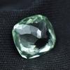 10.25 Ct Natural Sapphire Bluish Green Square Cushion Certified Gemstone