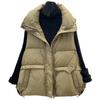Down jacket autumn and winter new down vest stand-up collar thickened white duck down vest vest vest women