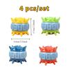 4 Pcs/set Wear Resistant Interactive Dog Toys TPR Teeth Cleaning Toy  Self-Entertainment