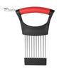 Stainless Steel Onion Holder for Slicing Prongs Rust-Resistant Vegetable Cutter Time-saving Potato Tomato Avocados Eggs Fruit Lemon Meat Assistant